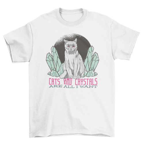 Crystal Cat T-shirt