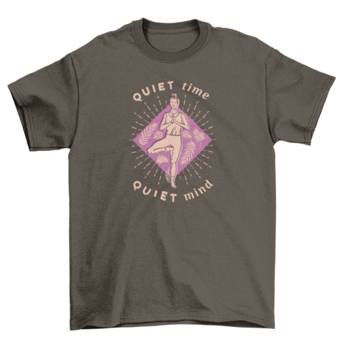 Yoga lady t-shirt